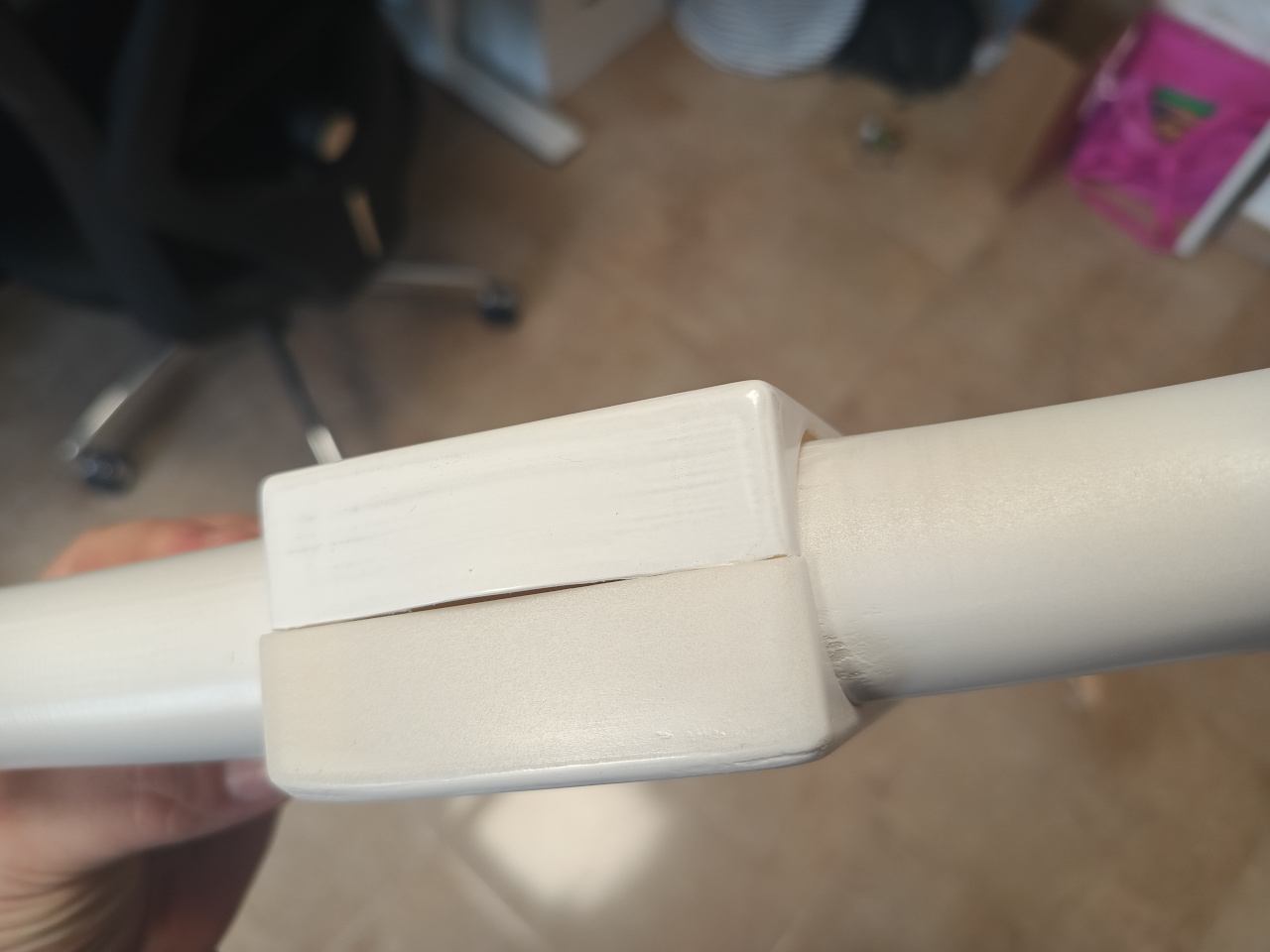 Image of the painted and deformed Jetpack
